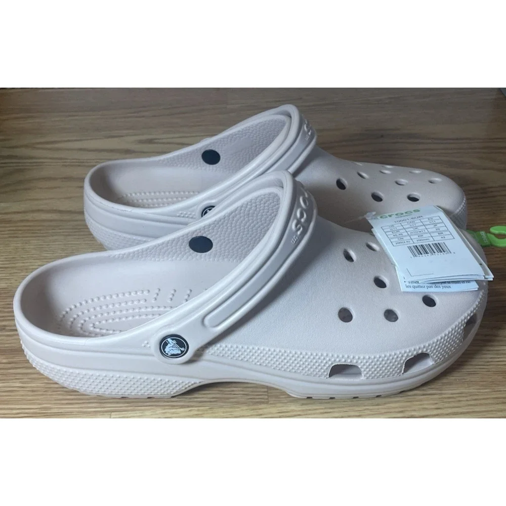 CROCS Classic Pink Clog Men's Size 11 NEW Adult